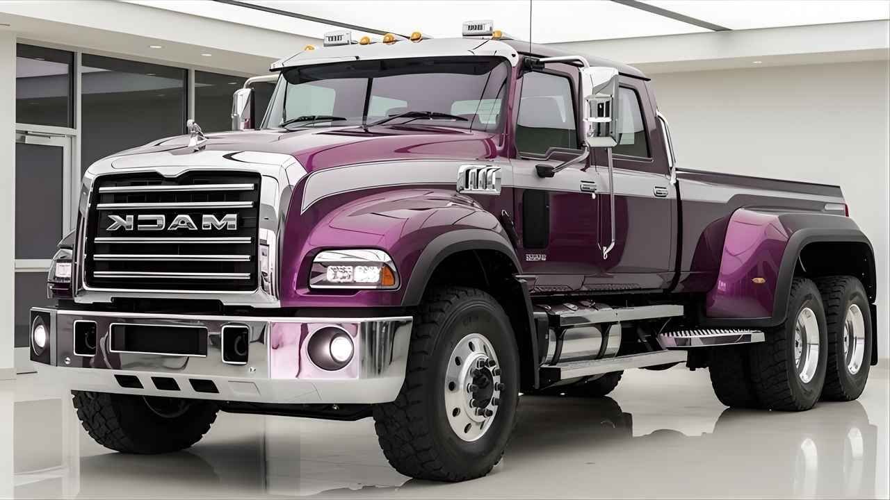 Mack Enters Heavy-Duty Pickup Arena With Torque-Focused 2026 Mack Pickup Truck